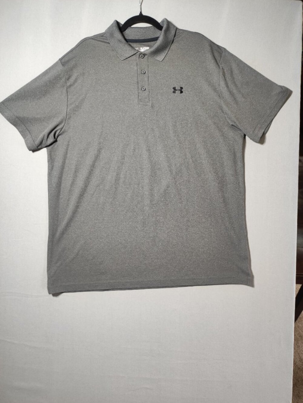 Under Armour golf polo shirt men's size 2XL grey colour